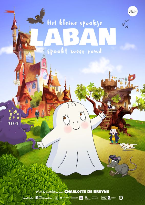 Het Kleine Spookje Laban spookt weer rond (4+)
