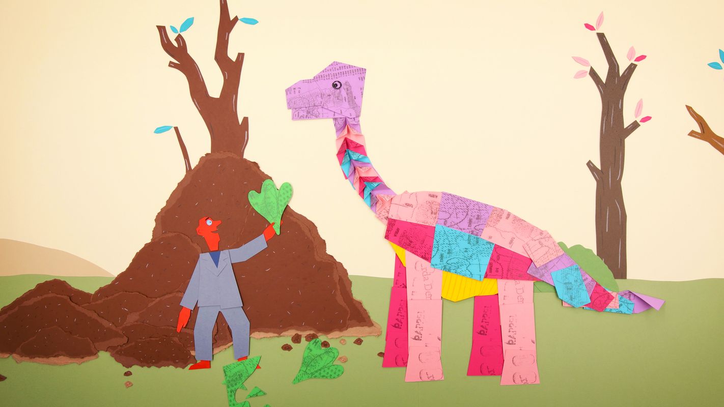  Meneer Papier ziet het groots