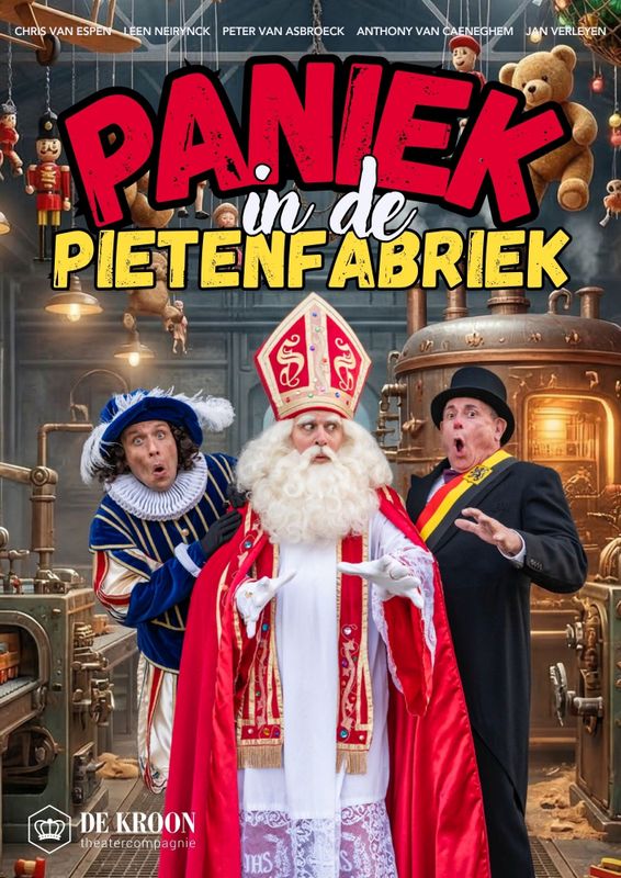 Paniek in de pietenfabriek