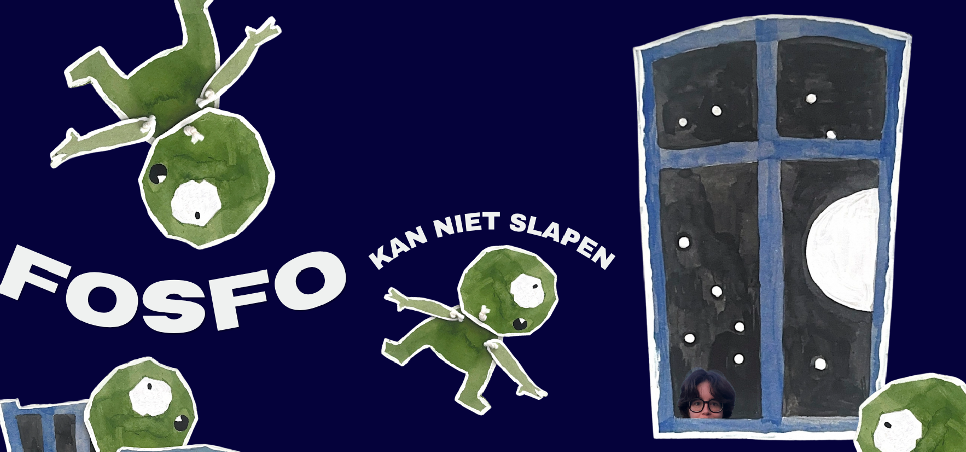 FOSFO KAN NIET SLAPEN